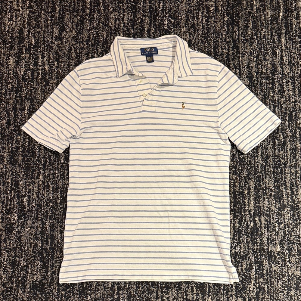 Polo Ralph Lauren Striped Polo Shirt | Boys XL (18–20)